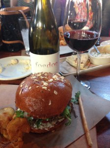 Whiskey Cake Veggie Burger