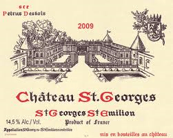 Chateau St Georges label