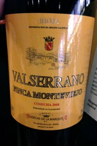 Valserrano Rioja Monteviejo Spain