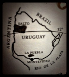 H Sagnari Uruguay map