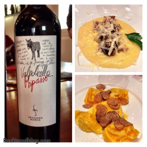 dinner in Valpolicella