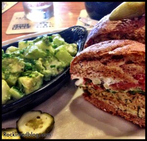 Rustic veggie burger2