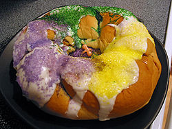 Shrove Tuesday King Cake