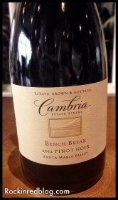 Cambria Bench Break Pinot Noir