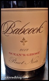 Babcock Oceans Ghost Pinot Noir
