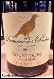 Domaine des Perdrix 2011 Bourgogne