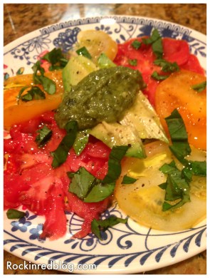 Williams Selyem tomato salad