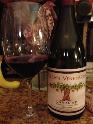 Alban Vineyards 2005 Lorraine Syrah (2)