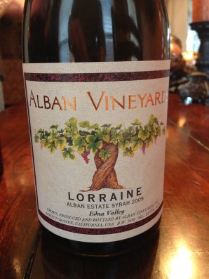 Alban Vineyards 2005 Lorraine Syrah