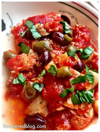 Campania fish dinner