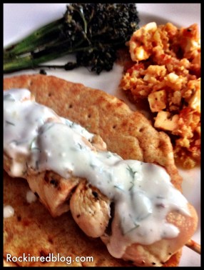 CM Greek Week chicken kaboobs dinner