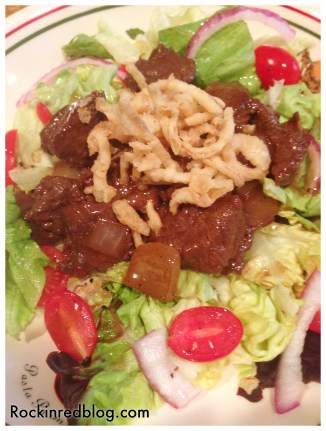 Monte Velho Bo Luc Lac salad