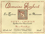 Saint Chinian French wine label