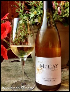 Snooth virtual tasting McCay Cellars Viognier