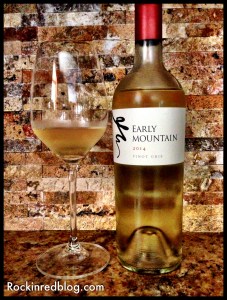 June VAWinechat Early Mountain Pinot Grigio