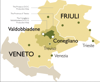 Prosecco Superiore DOCG via Consorzio