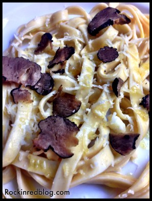 Umbria fettucini with truffles