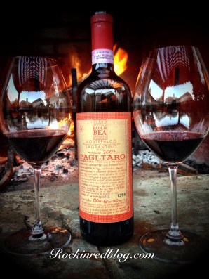 Umbria Pagliaro by the fire