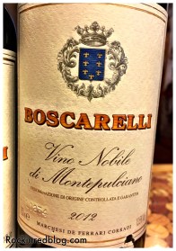Boscarelli Vino Nobile 2012