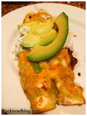 Matchbook Chili sweet potato enchiladas