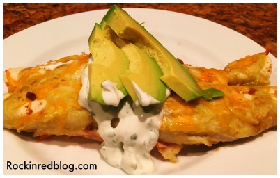 Matchbook enchiladas