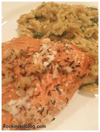 Ferrari Giulio salmon dinner2