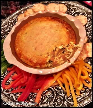 Winter solstice 2015 artichoke dip