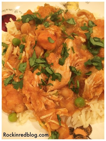 chicken curry with rice