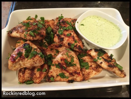 Mediterranean grilled chicken
