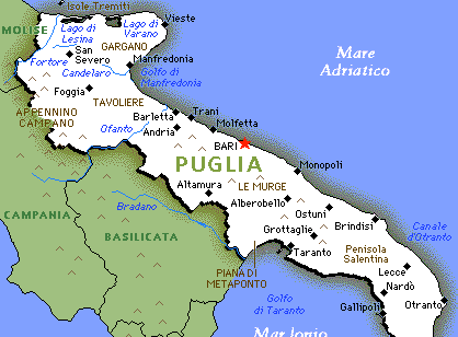 puglia map via infobellezza
