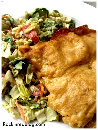 Beef and chilis enchiladas