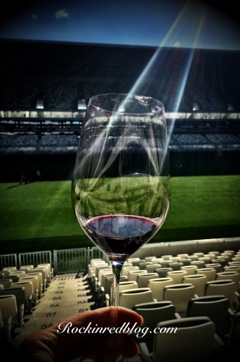 I stepped outside for to see the football field and took this photo ~ amazing! 