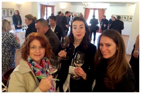 with glasses in hand for days...