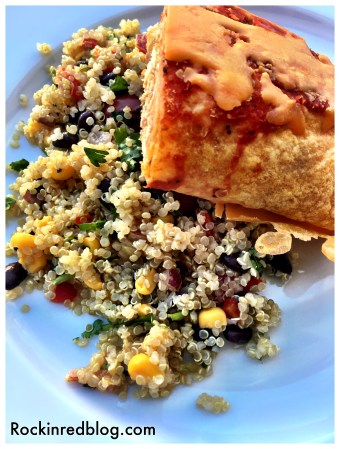 turky enchilad with tex mex quinoa2
