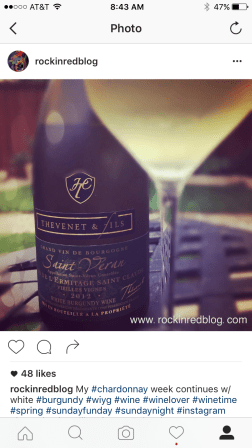 Must have some French Chardonnay this week. What's better than White Burgundy? 