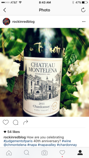 The wine that started it all.... well not this exact bottle, you know what I mean! 