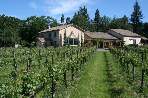 Troon Vineyard tasting room
