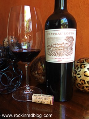 Chateau Louis St Emilion wine