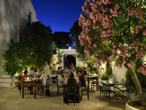 Masseria il Frantoio ristorante in Puglia