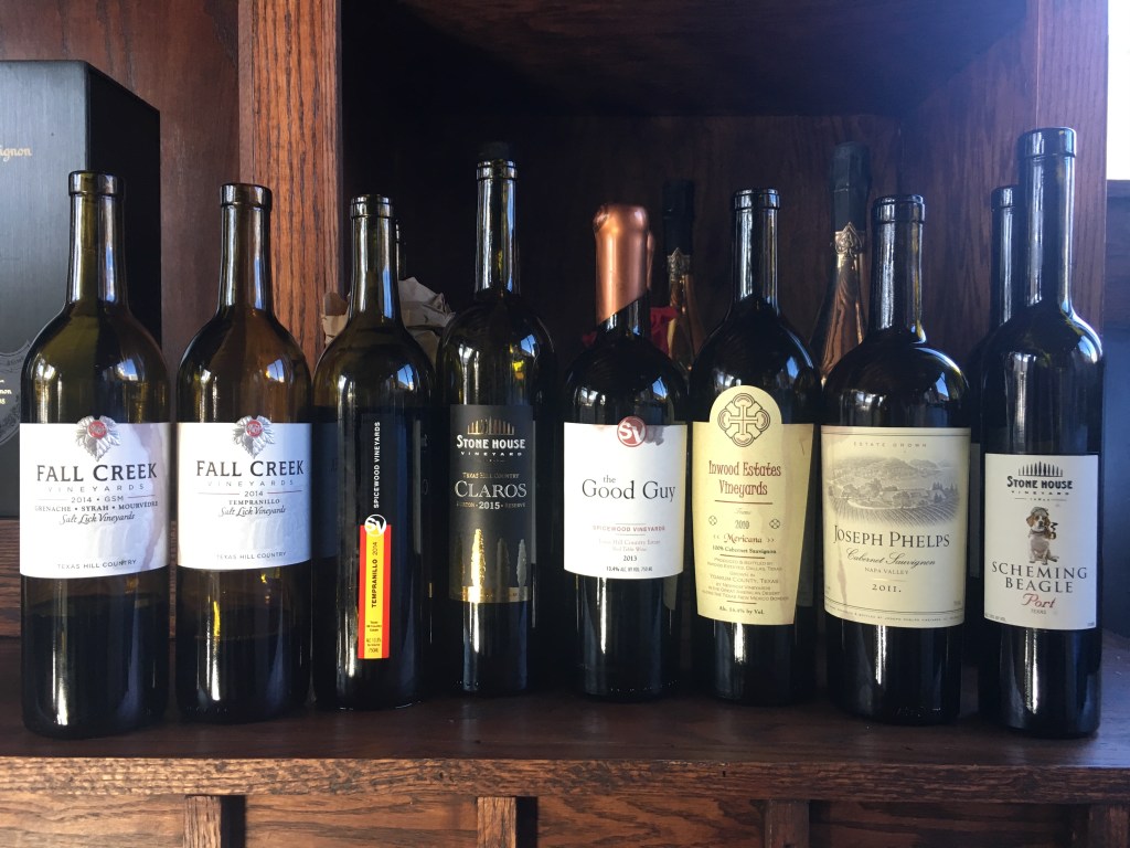 Sipping on Texas Wine